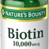71Wje0IKm1L._AC_SL1500_ Biotina 10,000 mcg – Fuerza para Cabello y Uñas (100 Cápsulas)