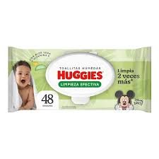 Toallitas Húmedas Huggies Cuidado Puro - Pack x3 (48 u. c/u)