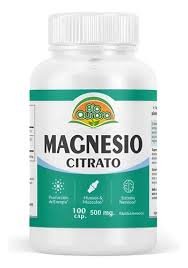 Magnesio 500mg - Frasco 100 Cápsulas
